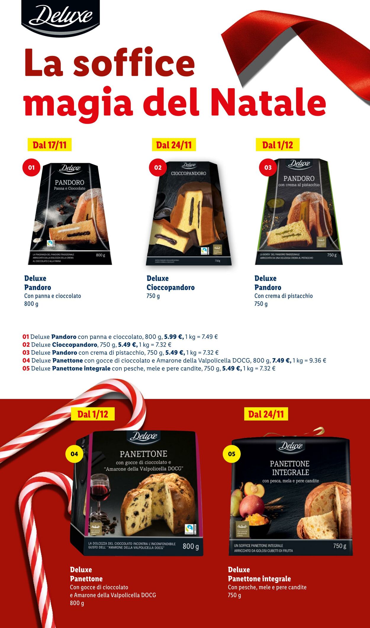 Volantino Lidl 27.10.2025 - 23.12.2025