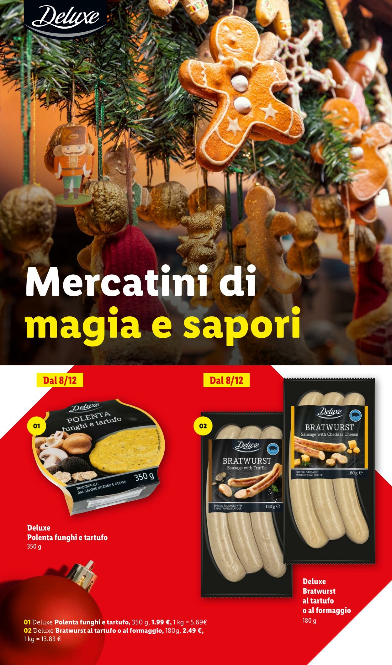Volantino Lidl 27.10.2025 - 23.12.2025