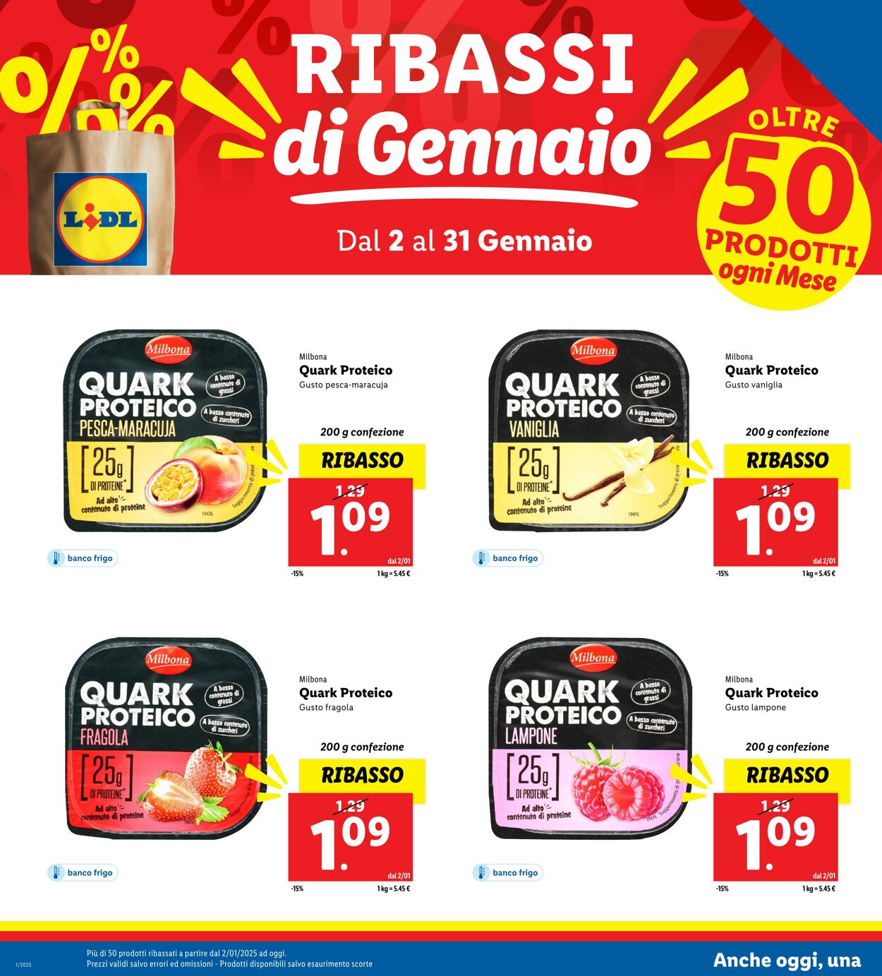 Volantino Lidl 02.01.2025 - 31.01.2025