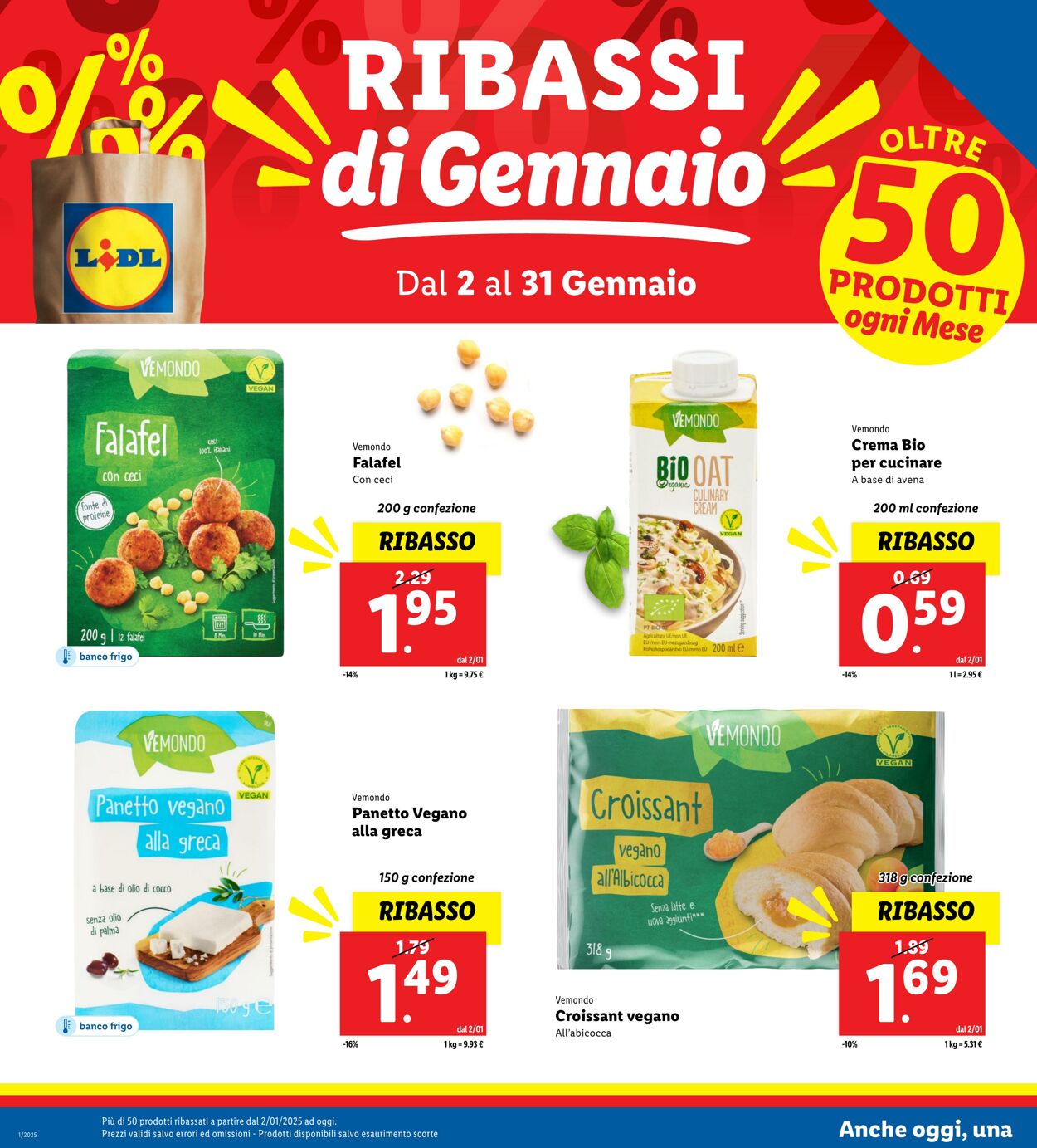 Volantino Lidl 02.01.2025 - 31.01.2025