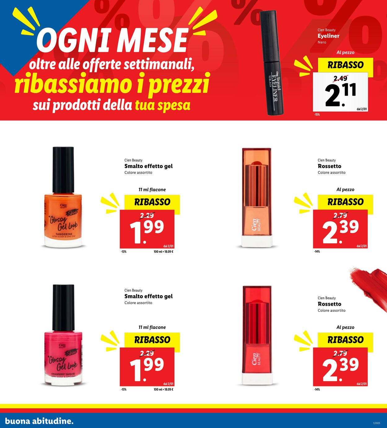 Volantino Lidl 02.01.2025 - 31.01.2025