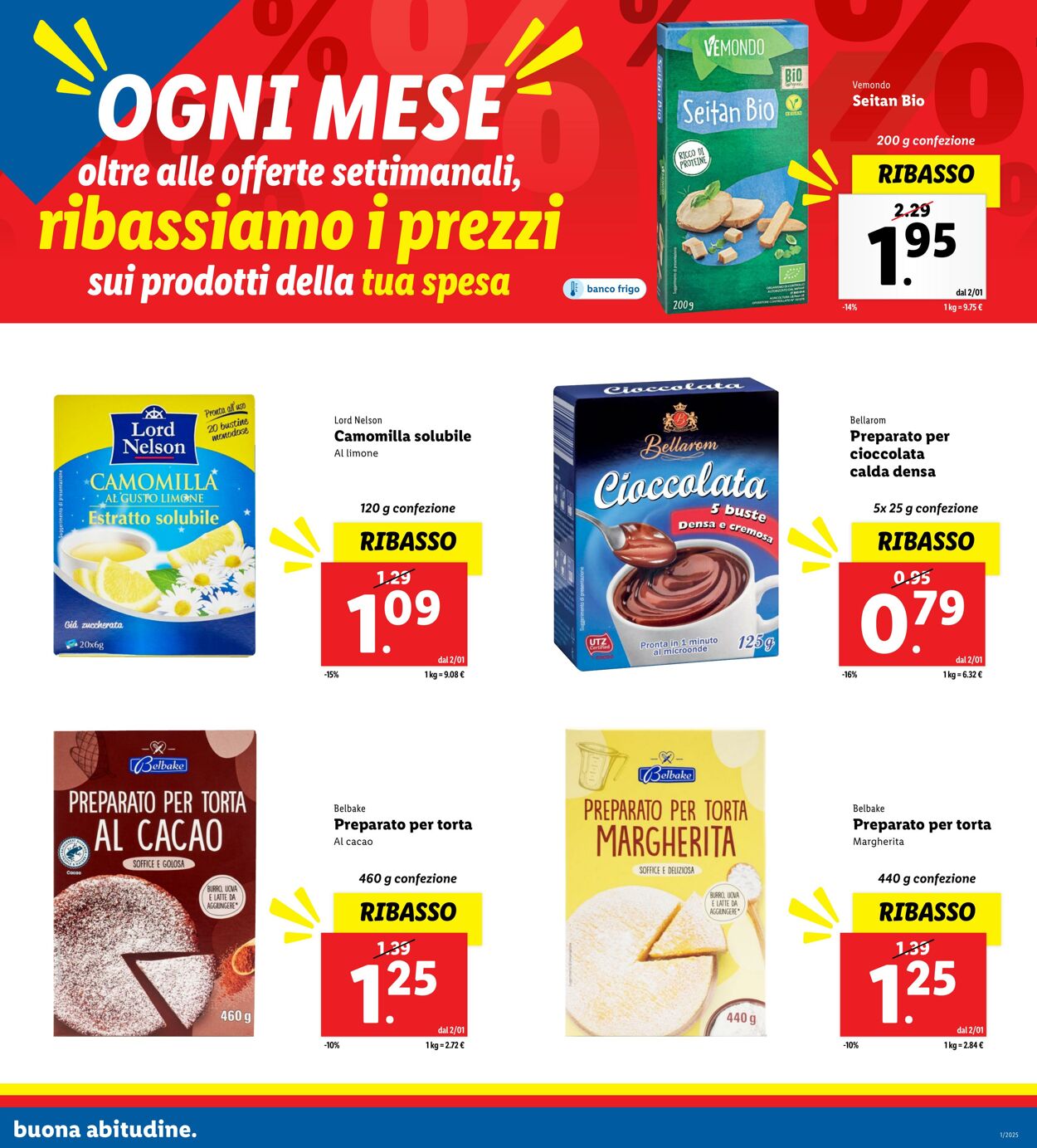 Volantino Lidl 02.01.2025 - 31.01.2025