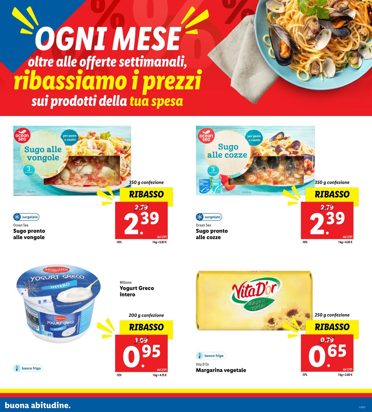 Volantino Lidl 02.01.2025 - 31.01.2025