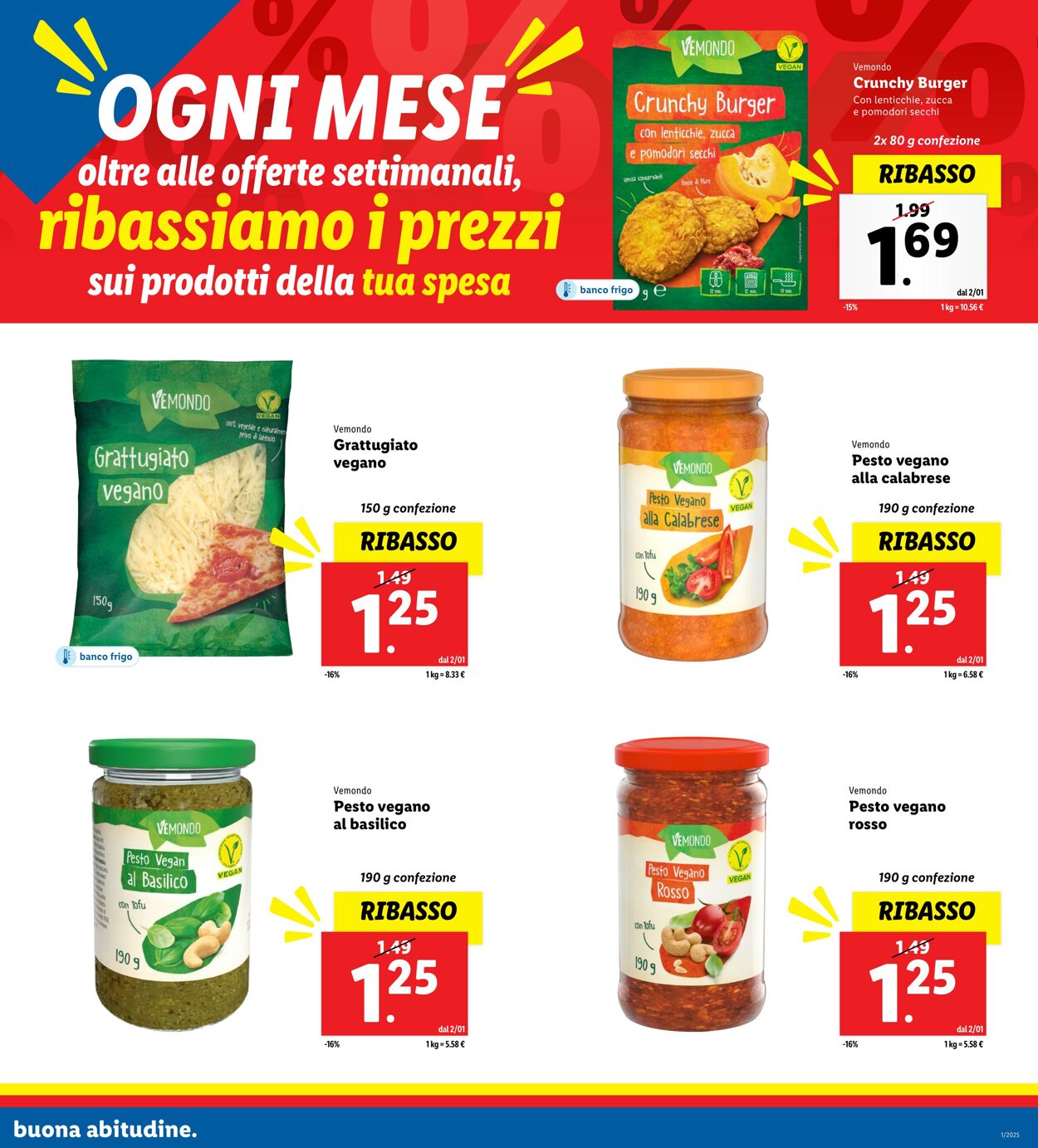 Volantino Lidl 02.01.2025 - 31.01.2025