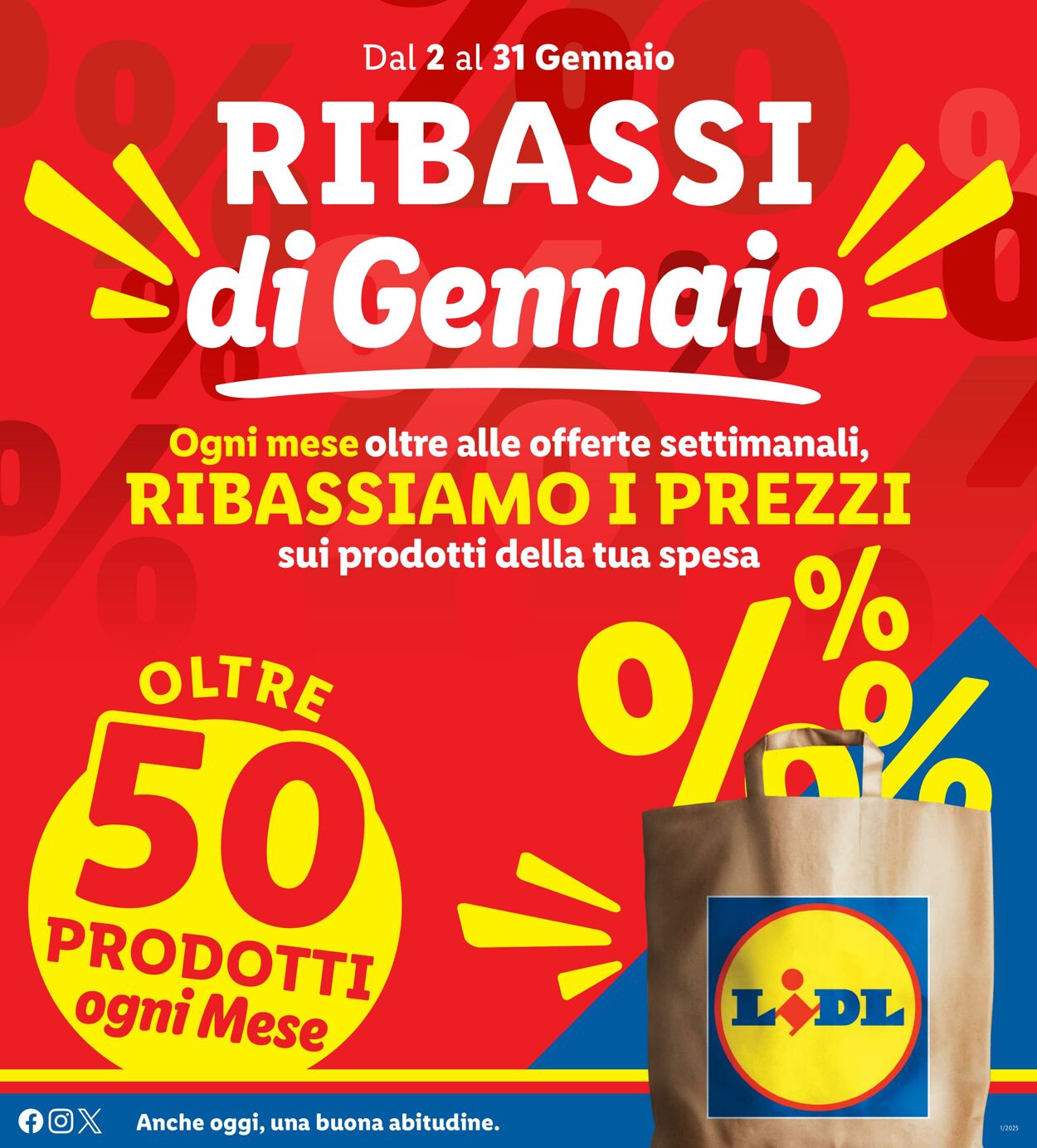 Volantino Lidl 02.01.2025 - 31.01.2025