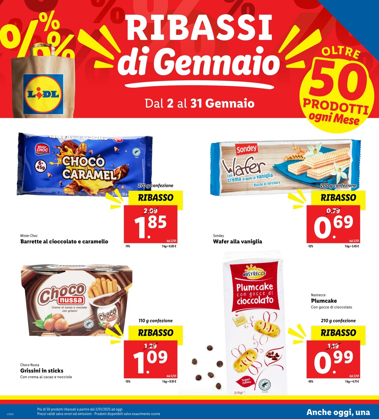 Volantino Lidl 02.01.2025 - 31.01.2025