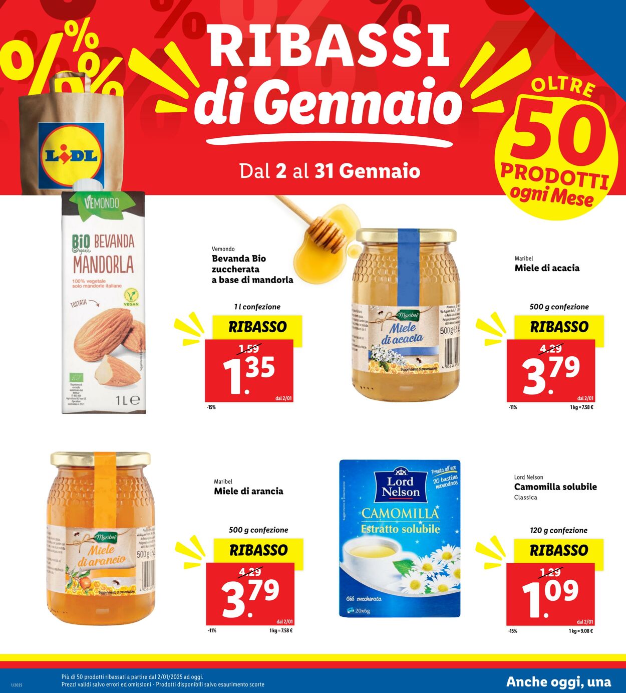 Volantino Lidl 02.01.2025 - 31.01.2025