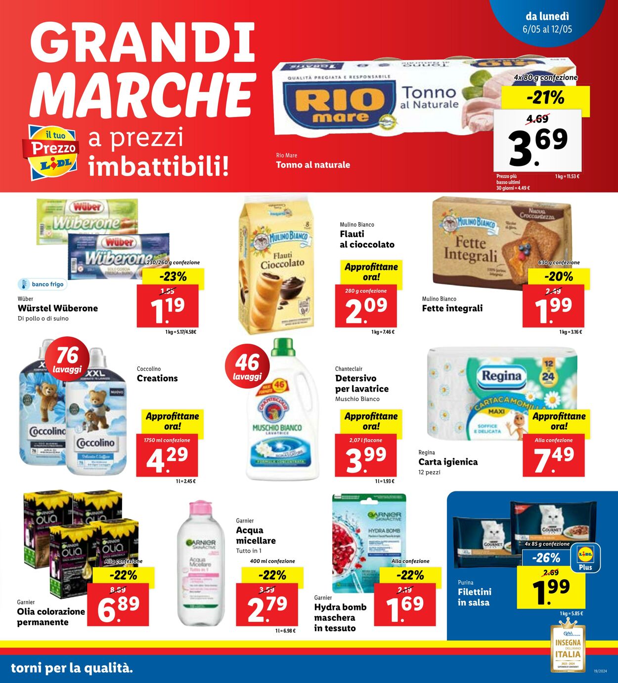 Volantino Lidl 06.05.2024 - 12.05.2024