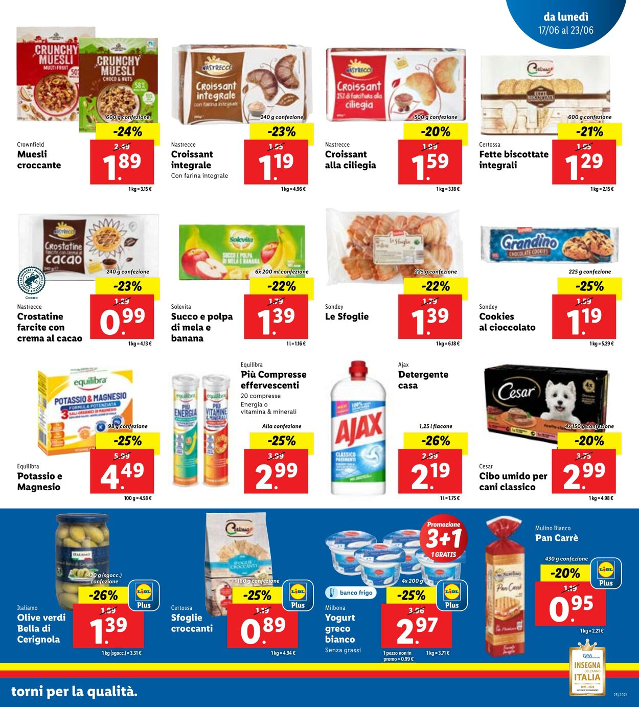 Volantino Lidl 17.06.2024 - 23.06.2024