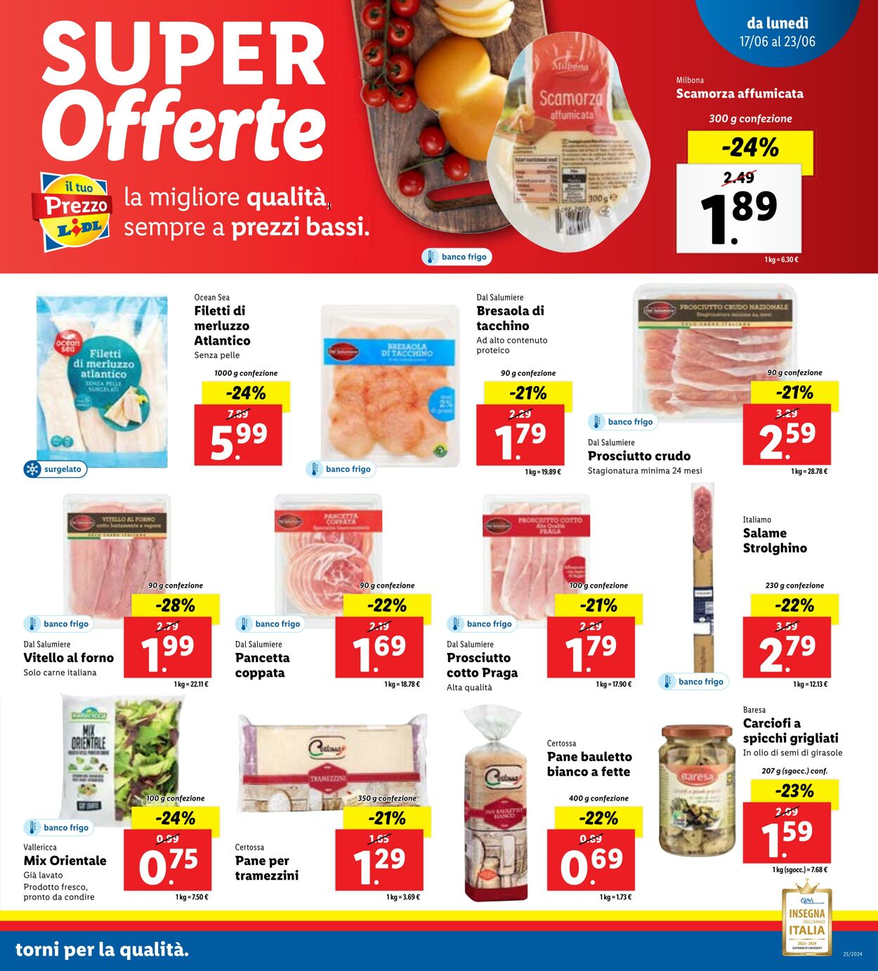 Volantino Lidl 17.06.2024 - 23.06.2024