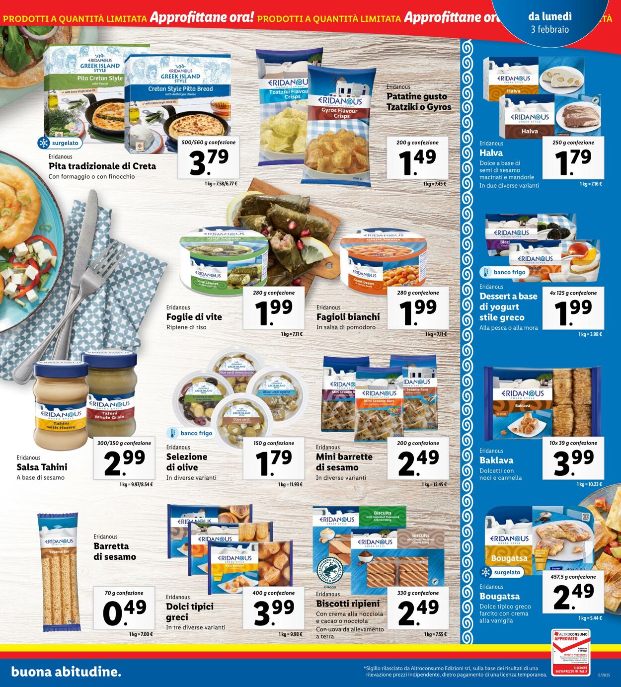 Volantino Lidl 03.02.2025 - 09.02.2025