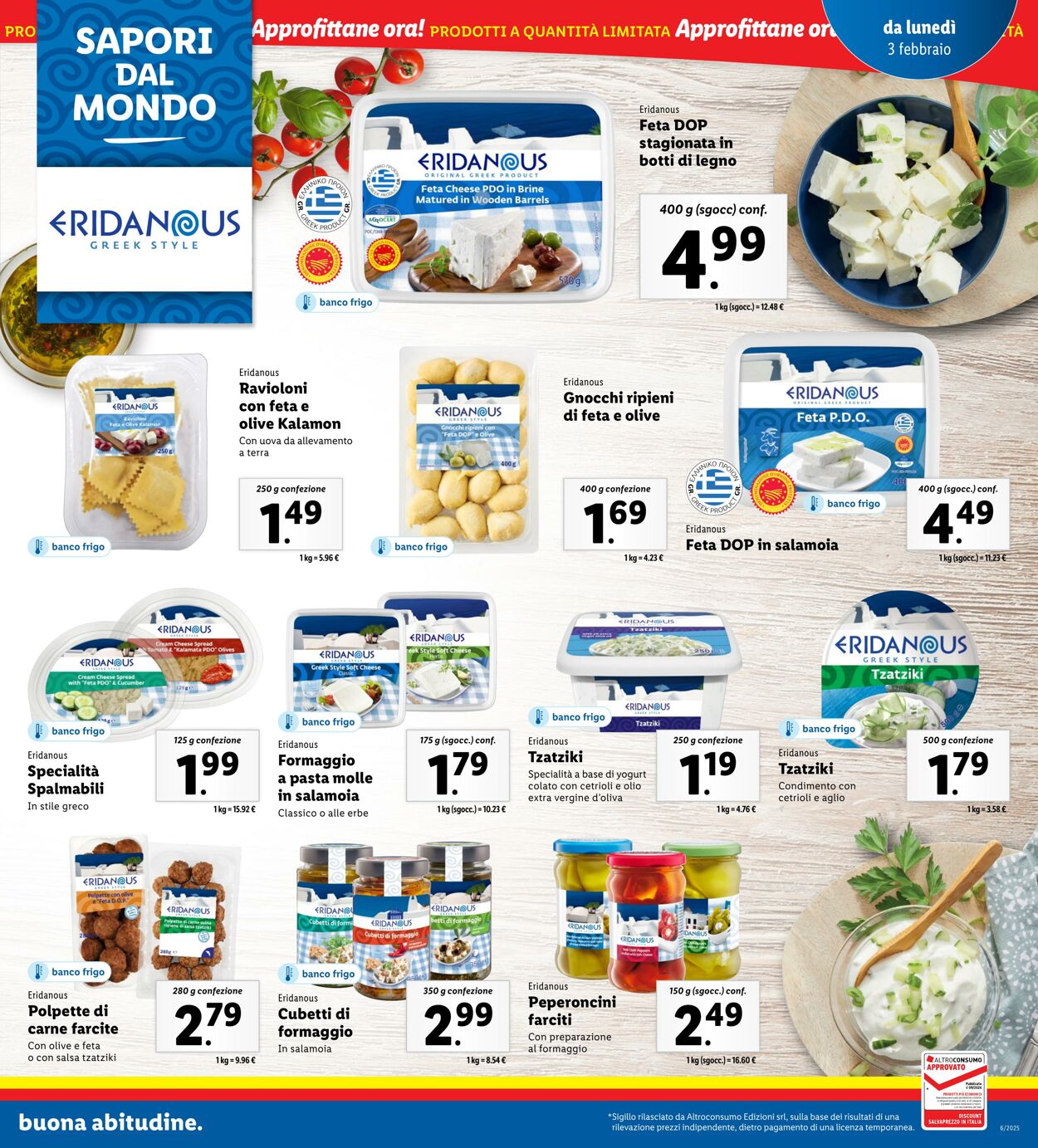 Volantino Lidl 03.02.2025 - 09.02.2025