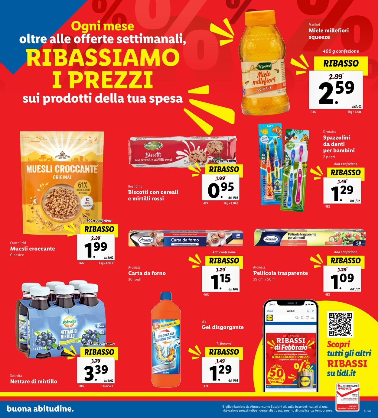 Volantino Lidl 03.02.2025 - 09.02.2025