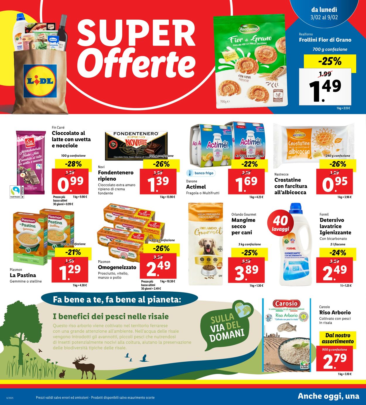 Volantino Lidl 03.02.2025 - 09.02.2025