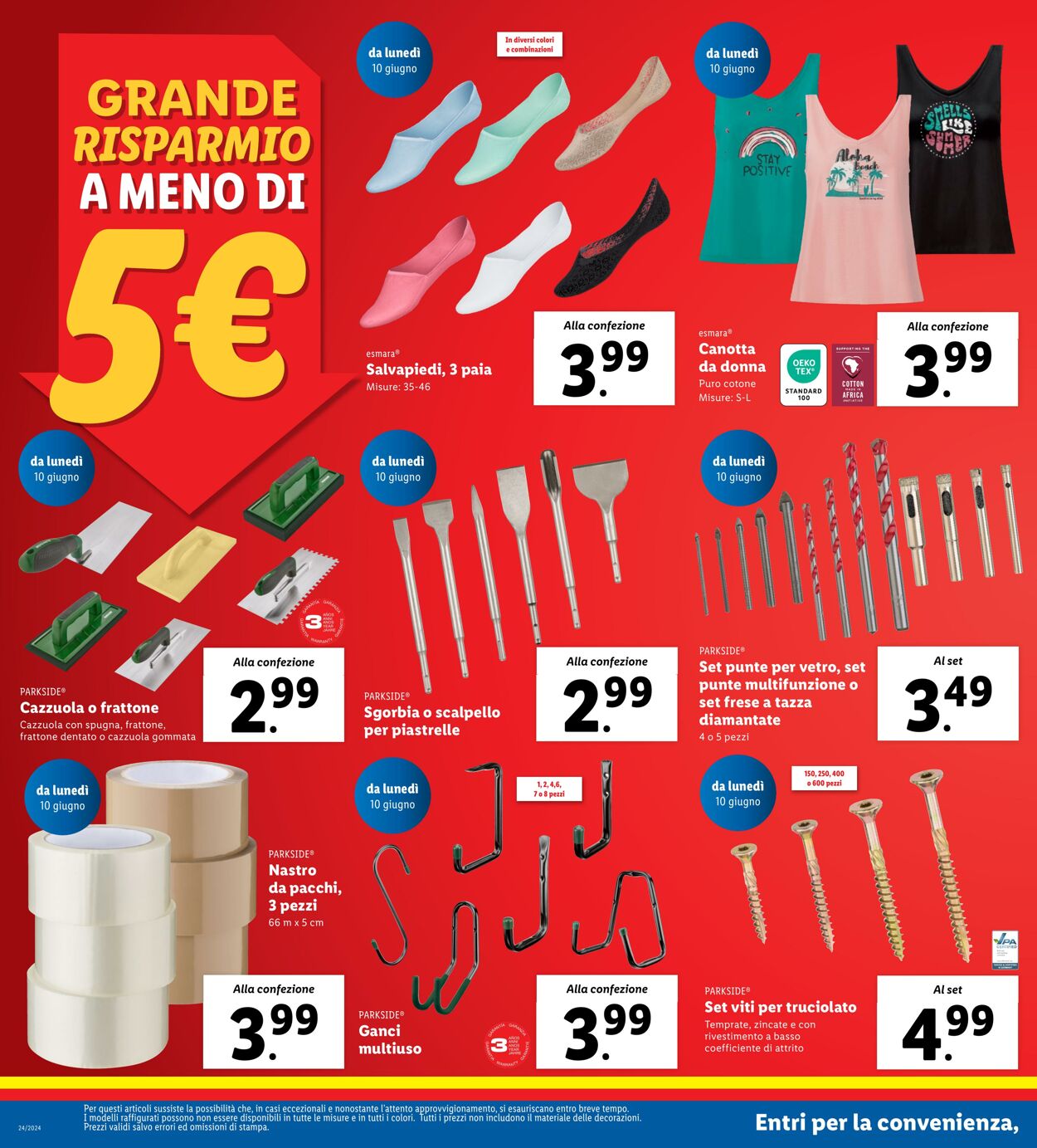 Volantino Lidl 10.06.2024 - 16.06.2024