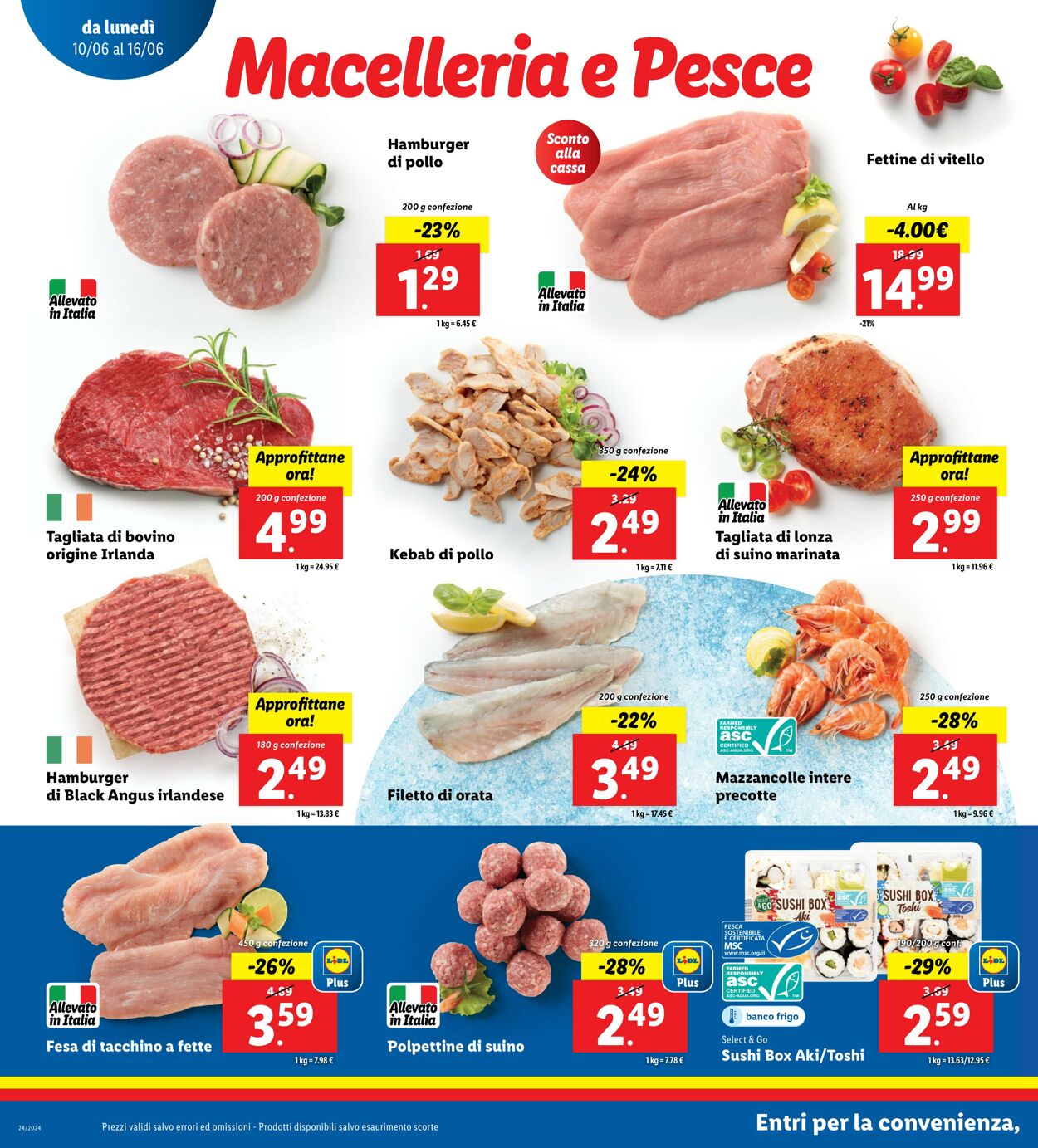 Volantino Lidl 10.06.2024 - 16.06.2024