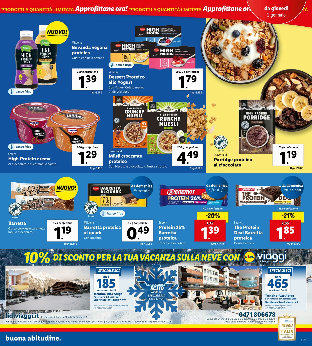 Volantino Lidl 30.12.2024 - 05.01.2025