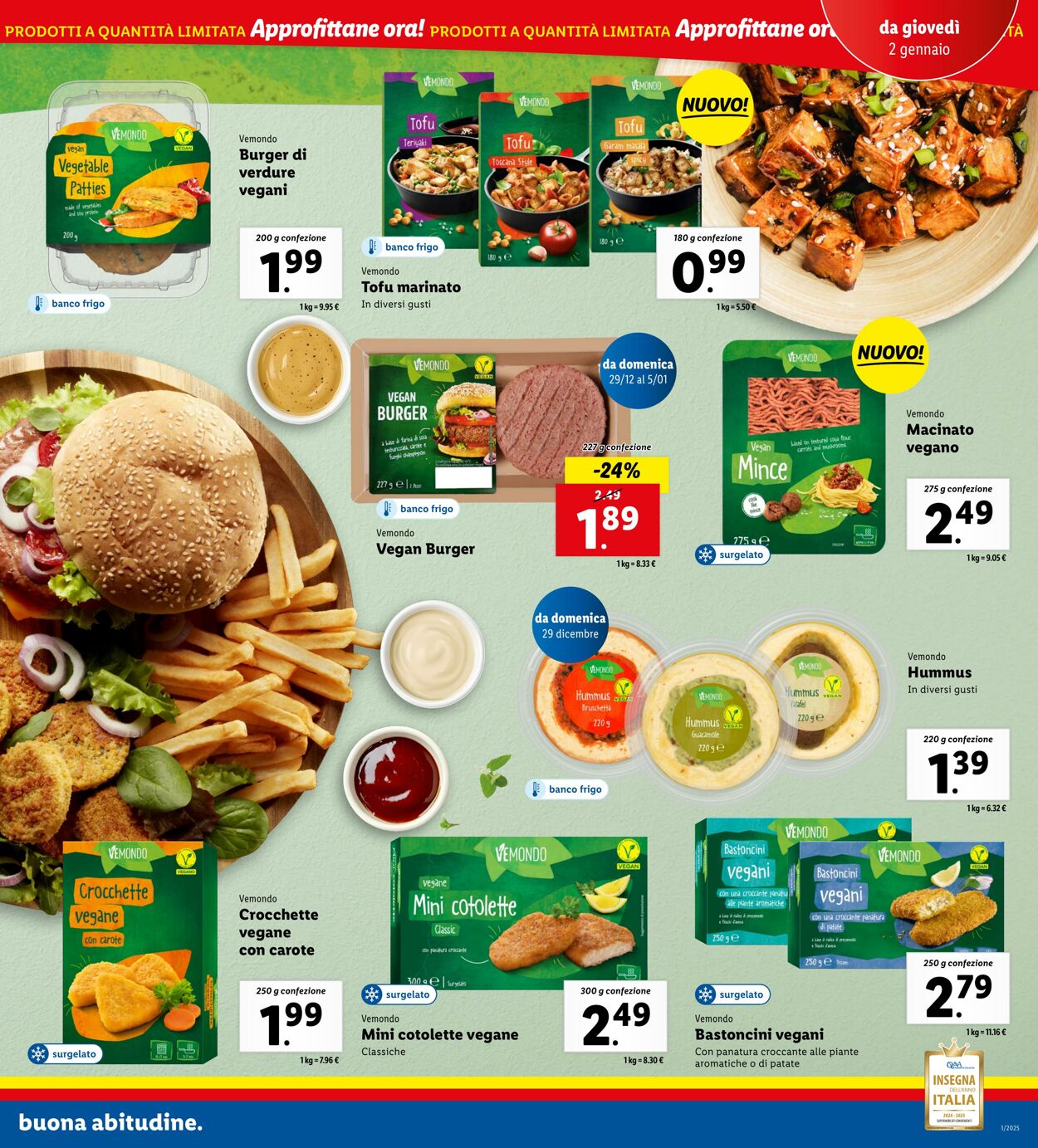 Volantino Lidl 30.12.2024 - 05.01.2025