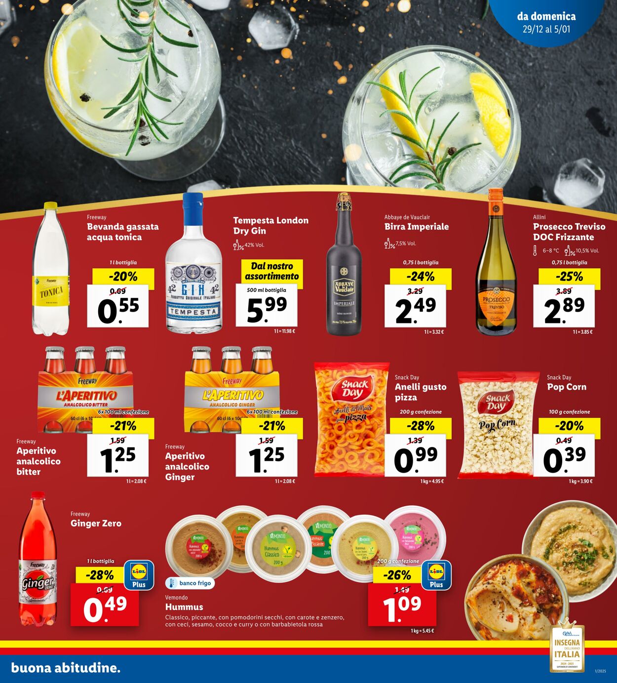 Volantino Lidl 30.12.2024 - 05.01.2025