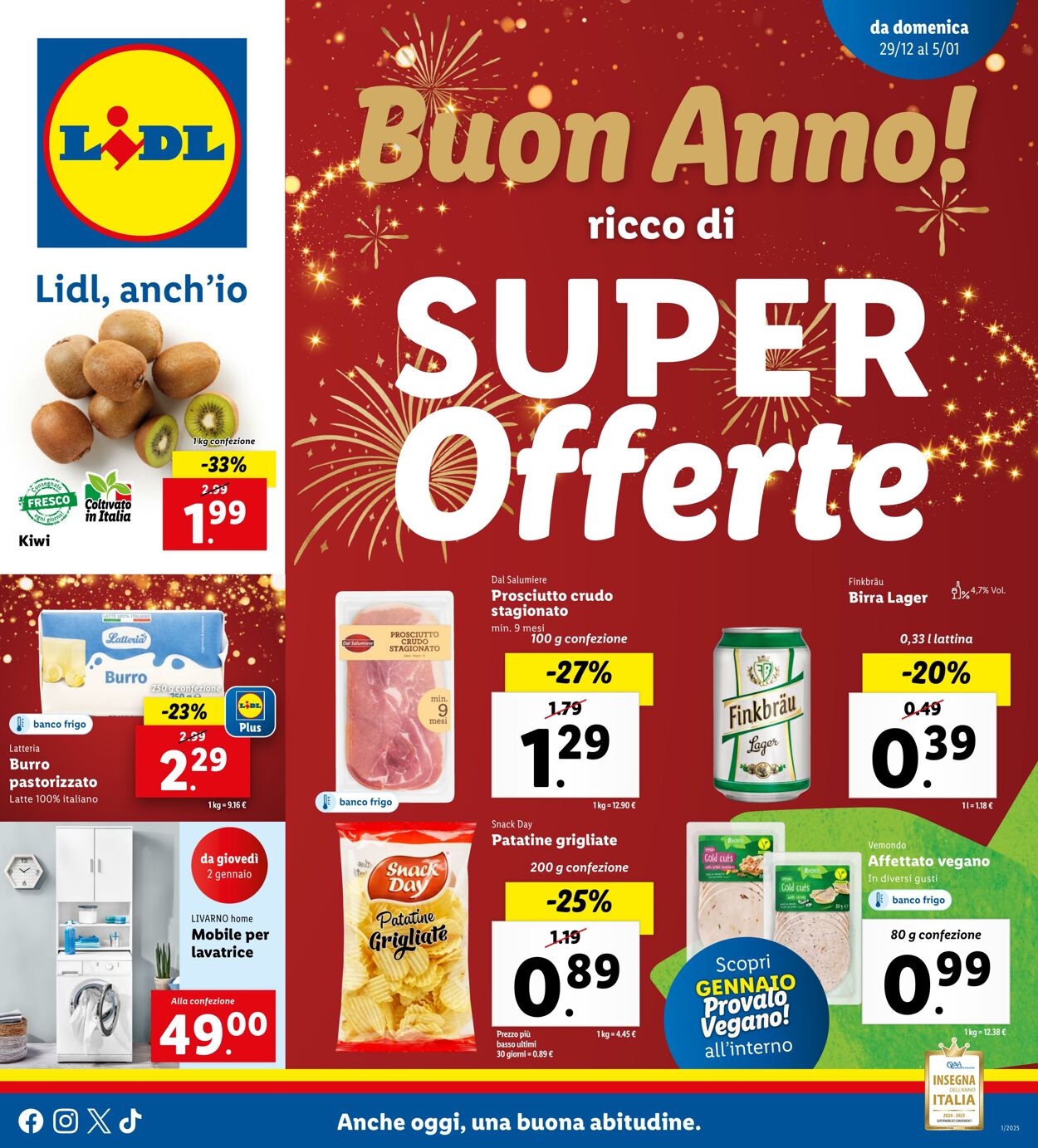 Volantino Lidl 30.12.2024 - 05.01.2025