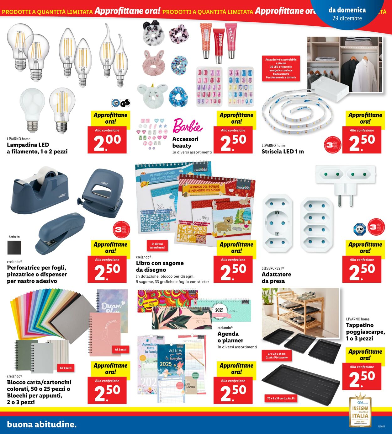 Volantino Lidl 30.12.2024 - 05.01.2025