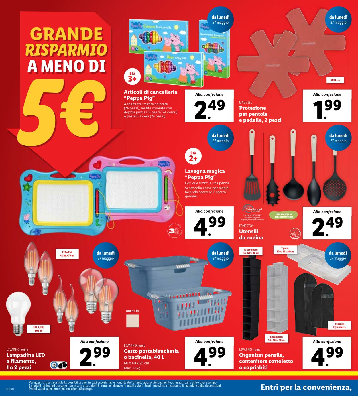 Volantino Lidl 27.05.2024 - 02.06.2024