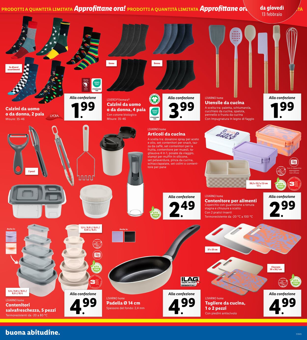 Volantino Lidl 10.02.2025 - 16.02.2025