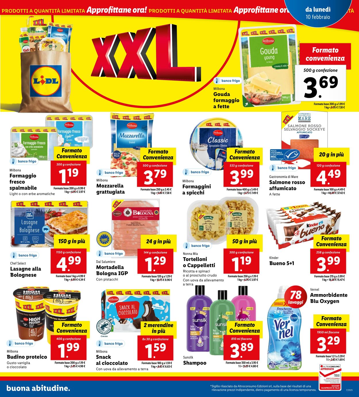 Volantino Lidl 10.02.2025 - 16.02.2025