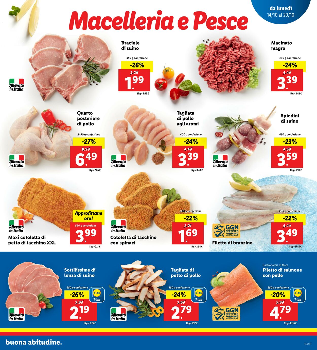 Volantino Lidl 14.10.2024 - 20.10.2024