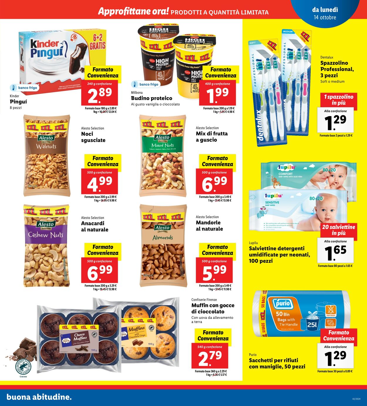 Volantino Lidl 14.10.2024 - 20.10.2024