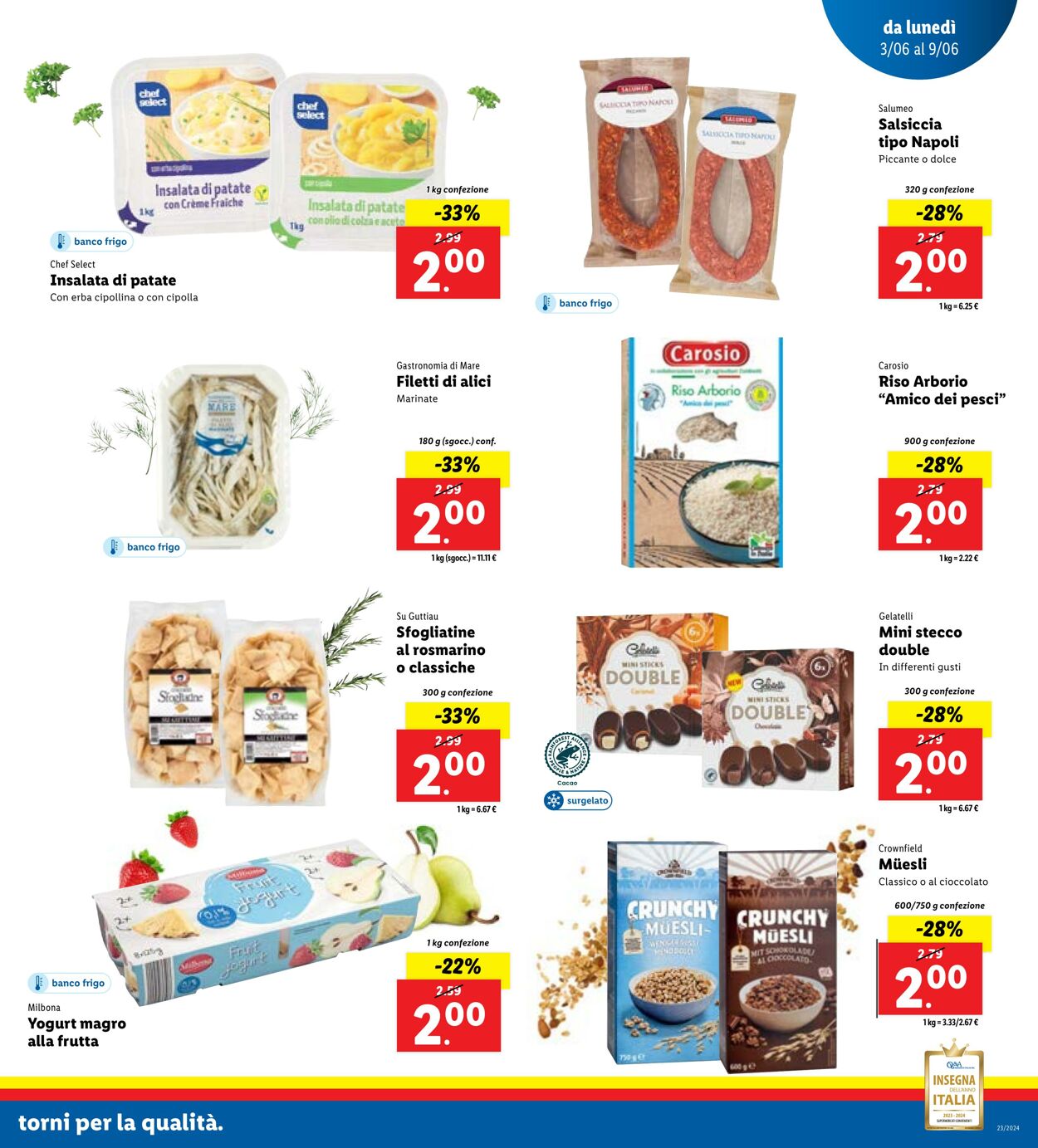 Volantino Lidl 03.06.2024 - 09.06.2024