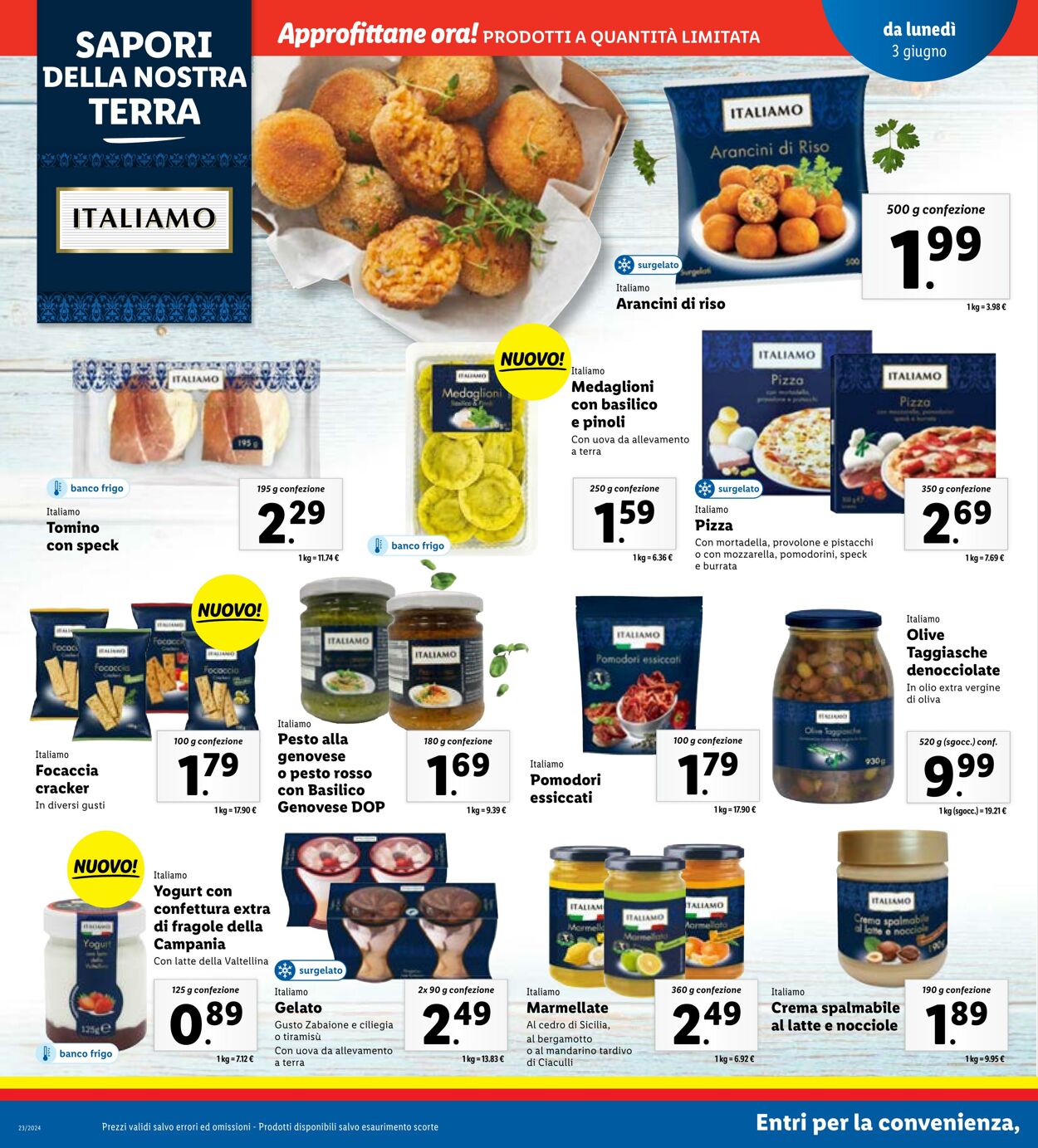 Volantino Lidl 03.06.2024 - 09.06.2024