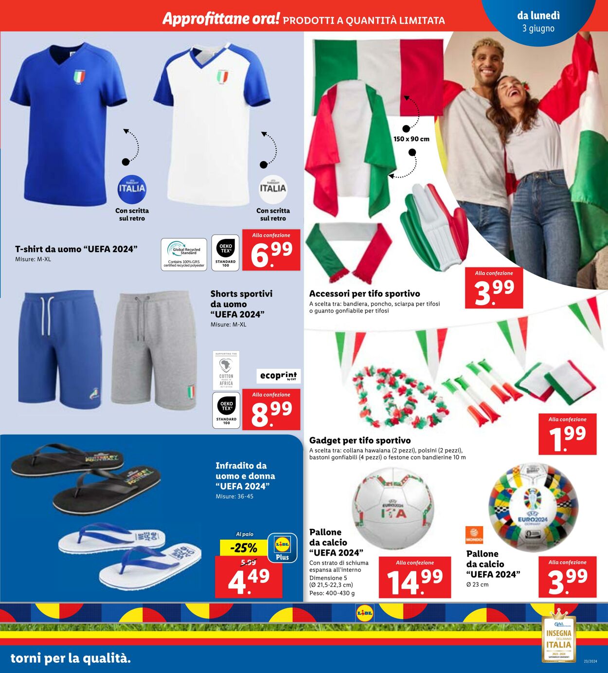 Volantino Lidl 03.06.2024 - 09.06.2024