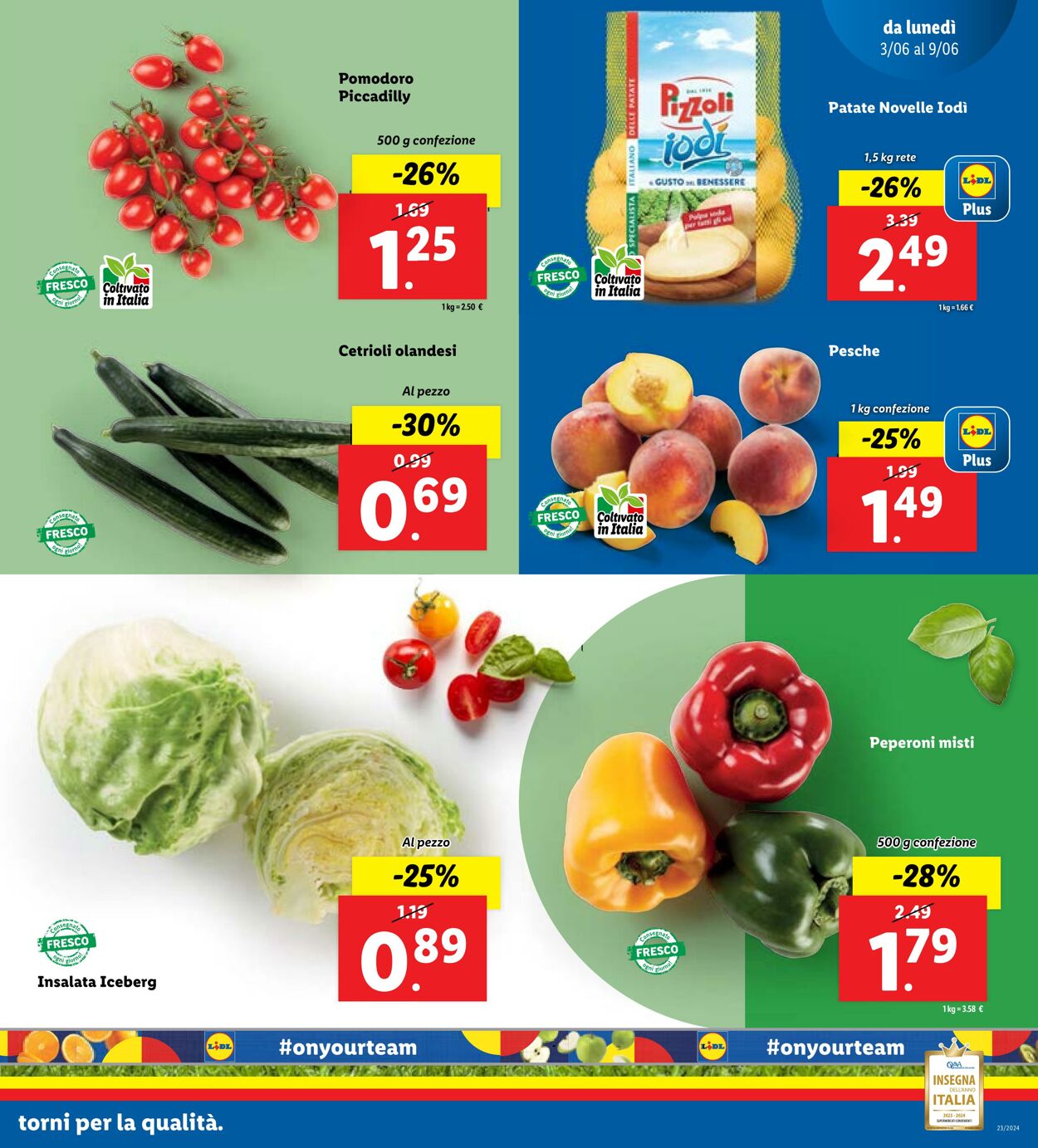 Volantino Lidl 03.06.2024 - 09.06.2024