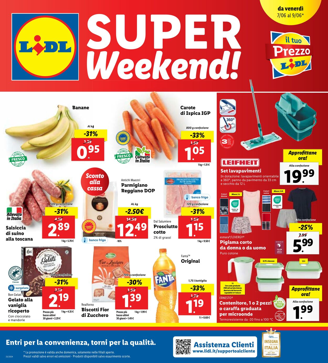 Volantino Lidl 03.06.2024 - 09.06.2024