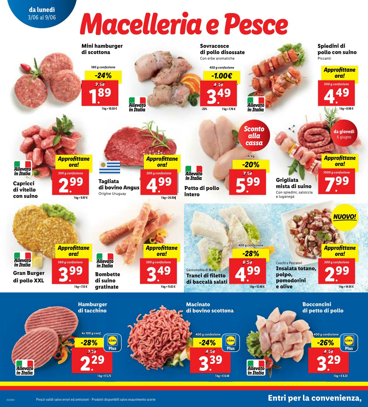 Volantino Lidl 03.06.2024 - 09.06.2024