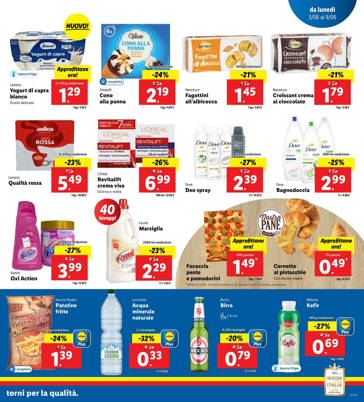 Volantino Lidl 03.06.2024 - 09.06.2024