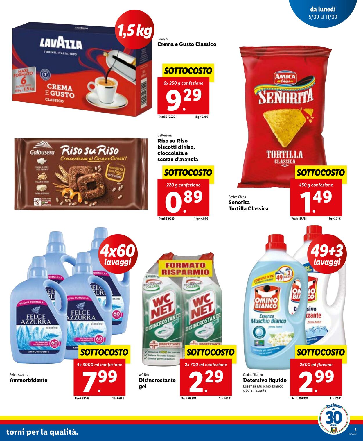 Volantino Lidl 05.09.2022 - 11.09.2022