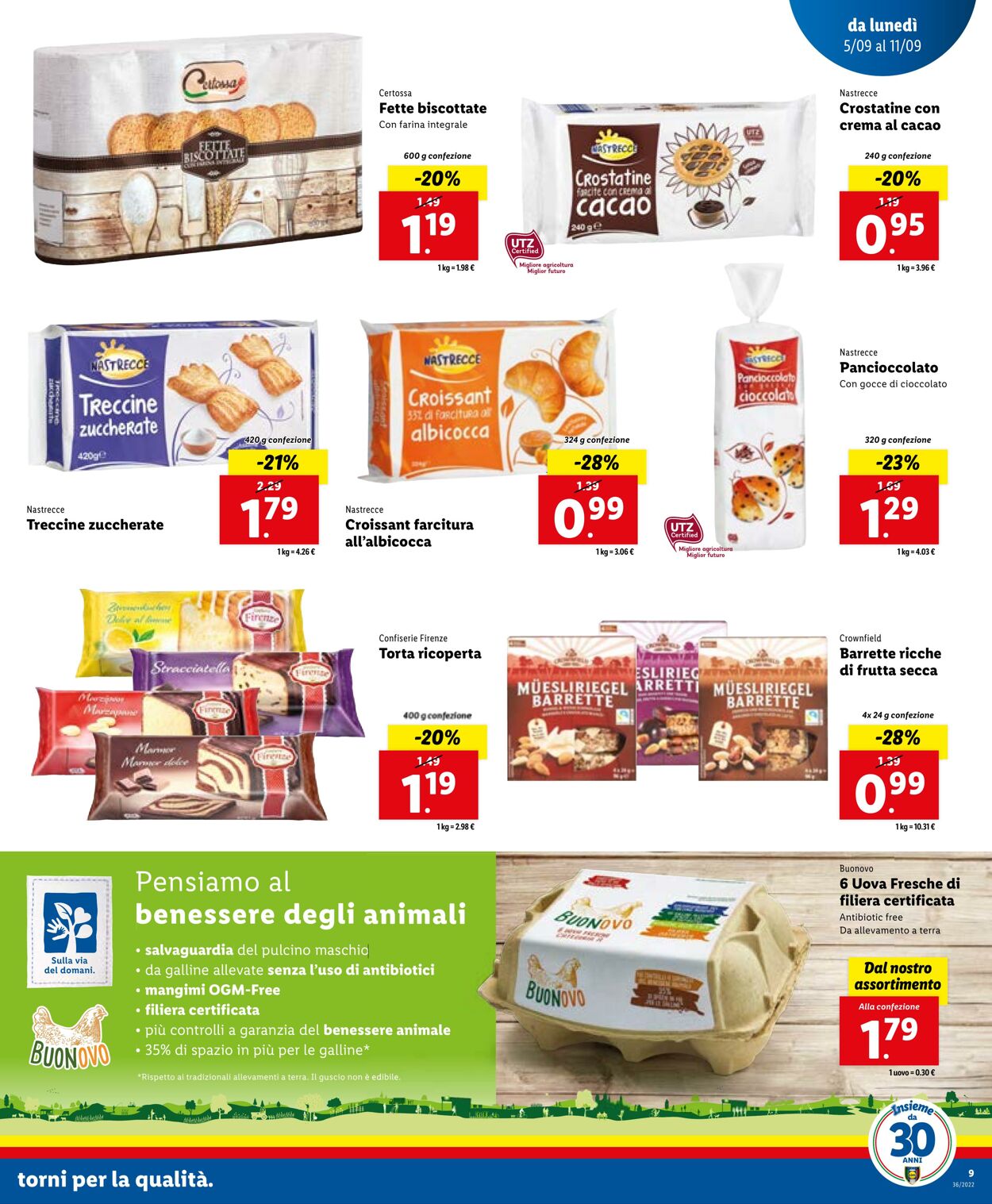 Volantino Lidl 05.09.2022 - 11.09.2022