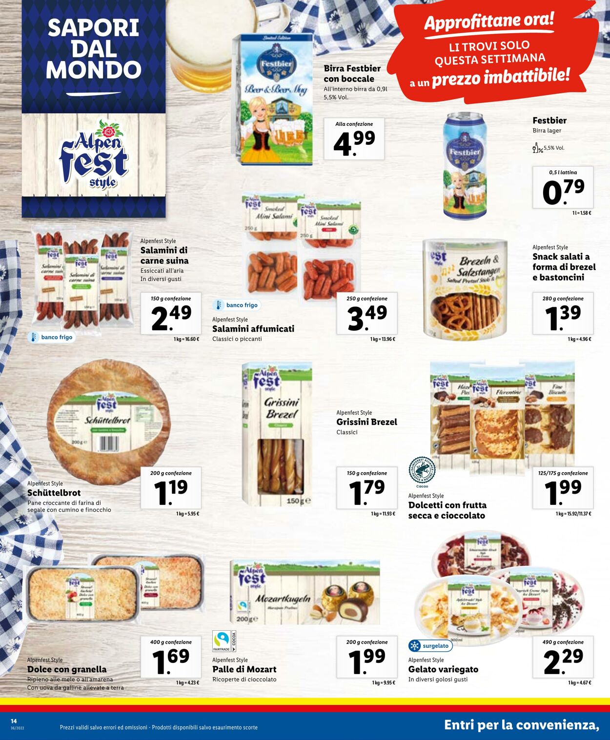 Volantino Lidl 05.09.2022 - 11.09.2022