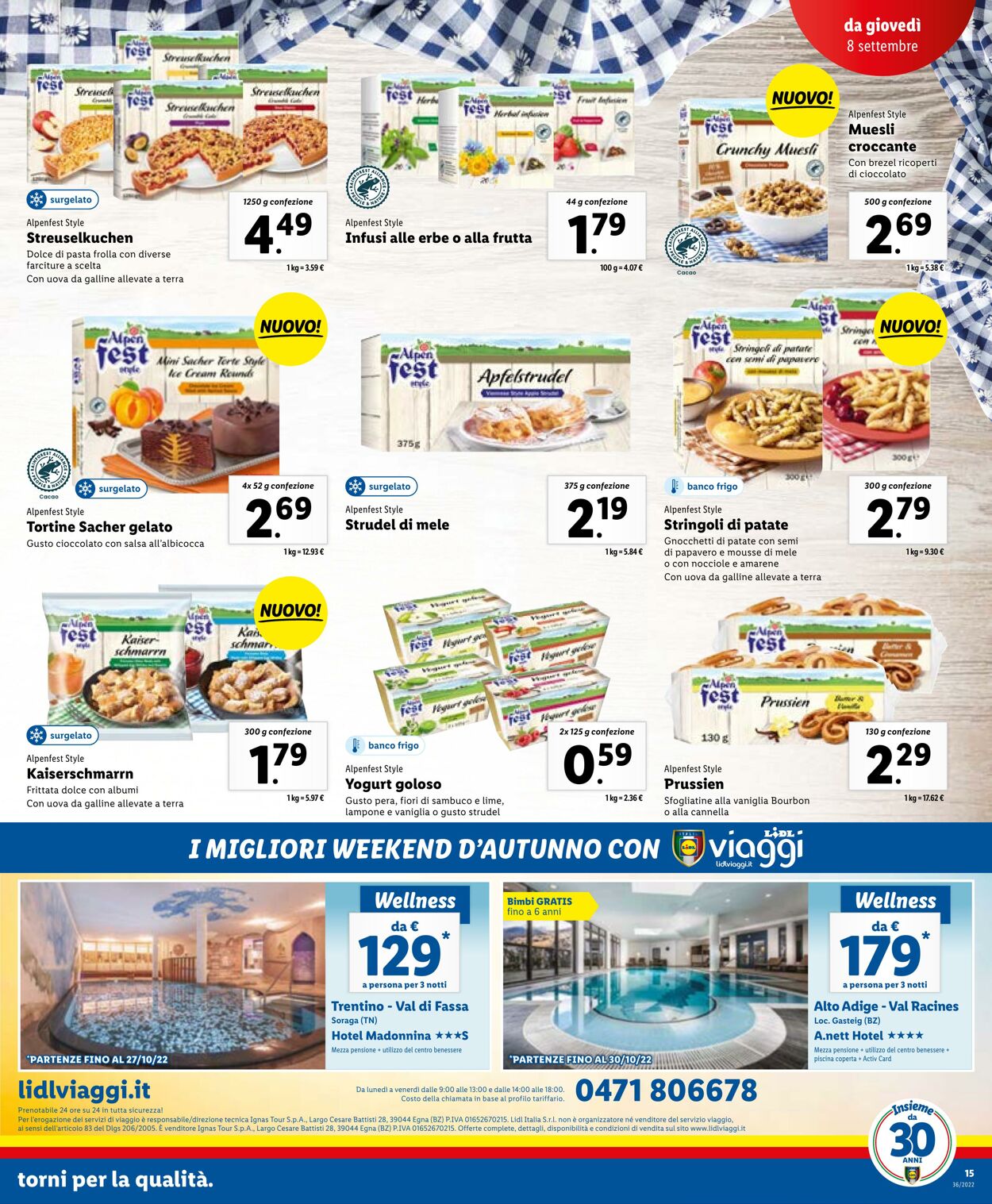 Volantino Lidl 05.09.2022 - 11.09.2022