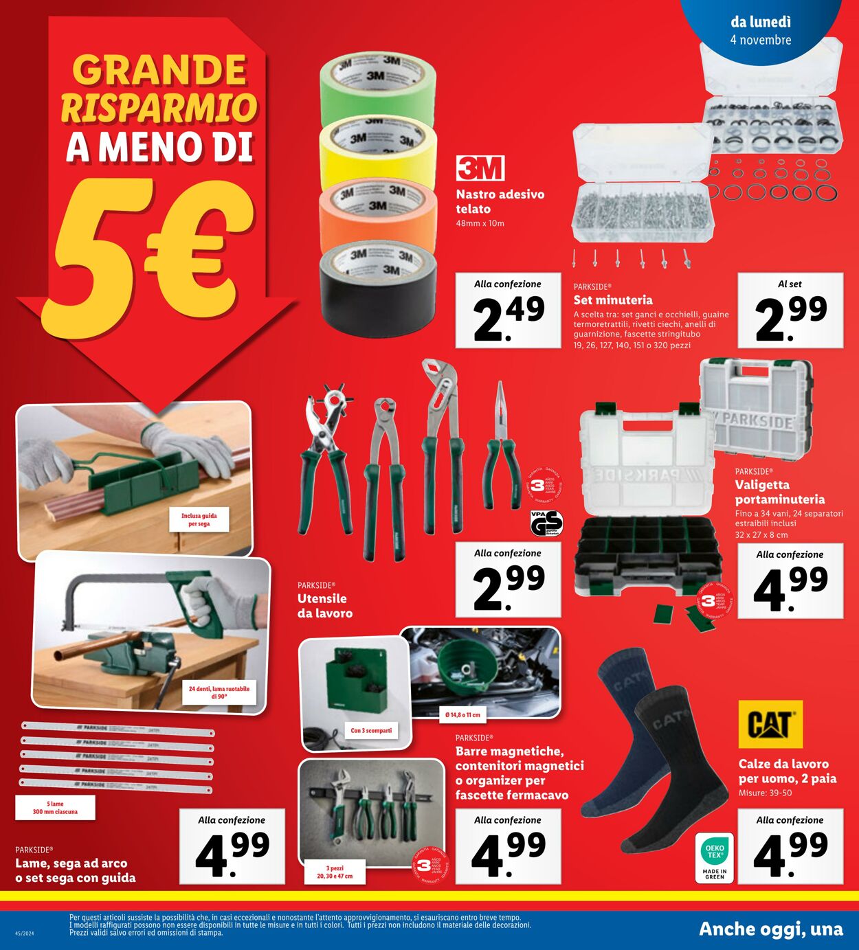 Volantino Lidl 04.11.2024 - 10.11.2024