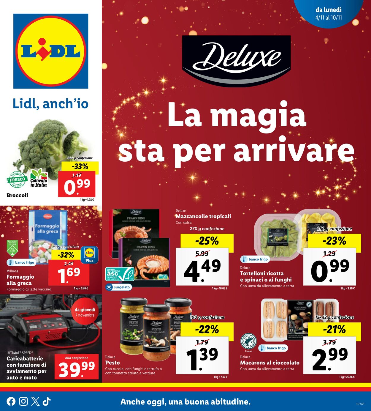 Volantino Lidl 04.11.2024 - 10.11.2024