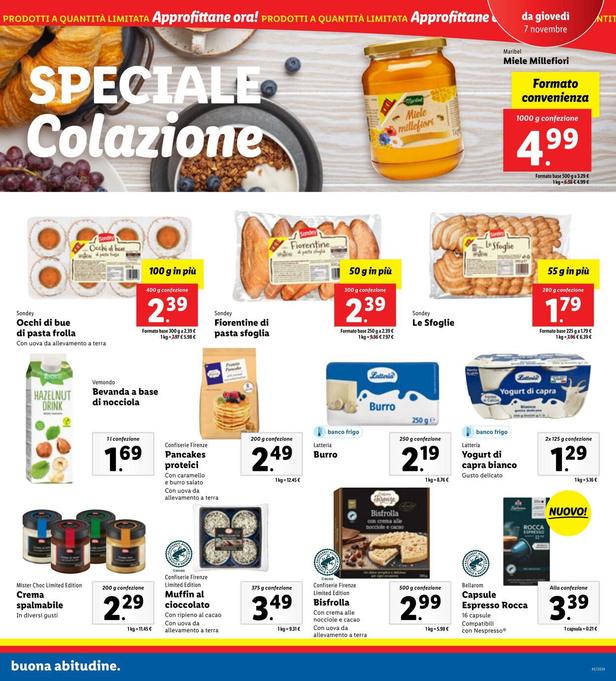 Volantino Lidl 04.11.2024 - 10.11.2024