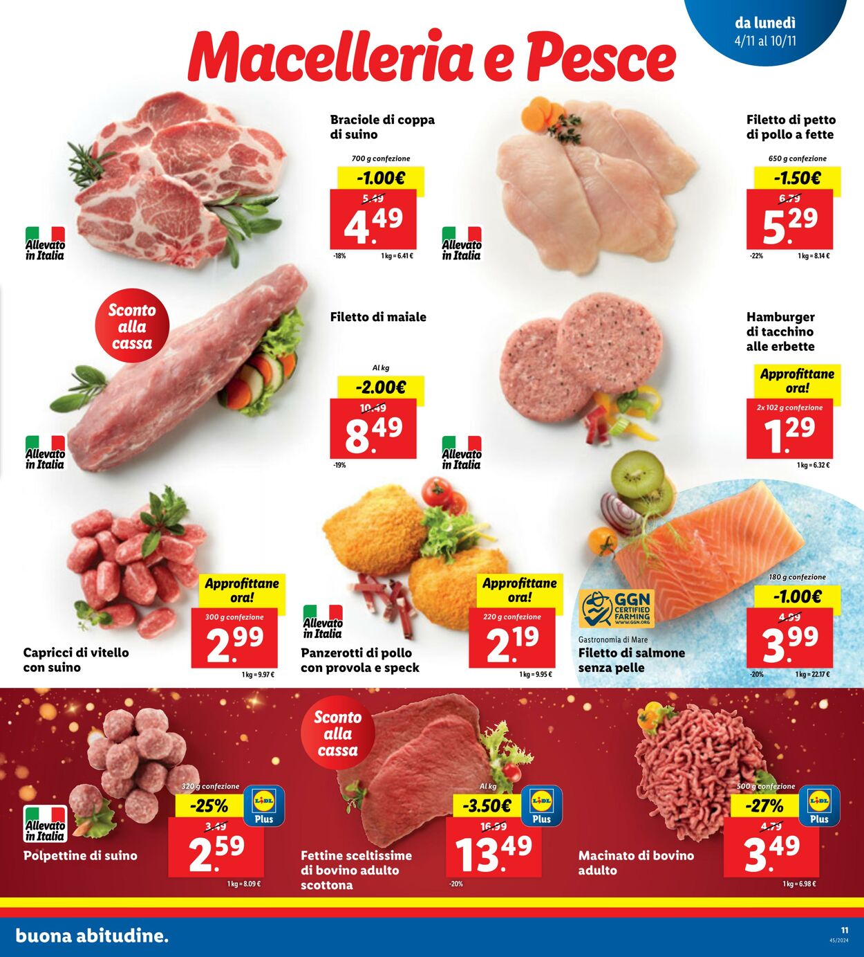 Volantino Lidl 04.11.2024 - 10.11.2024