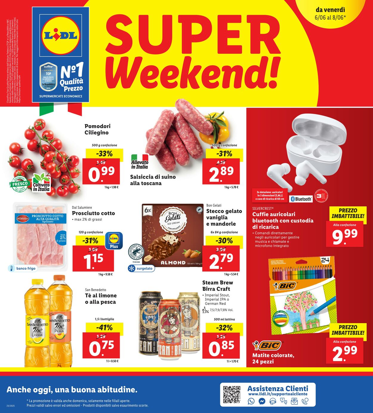 Volantino Lidl 02.06.2025 - 08.06.2025