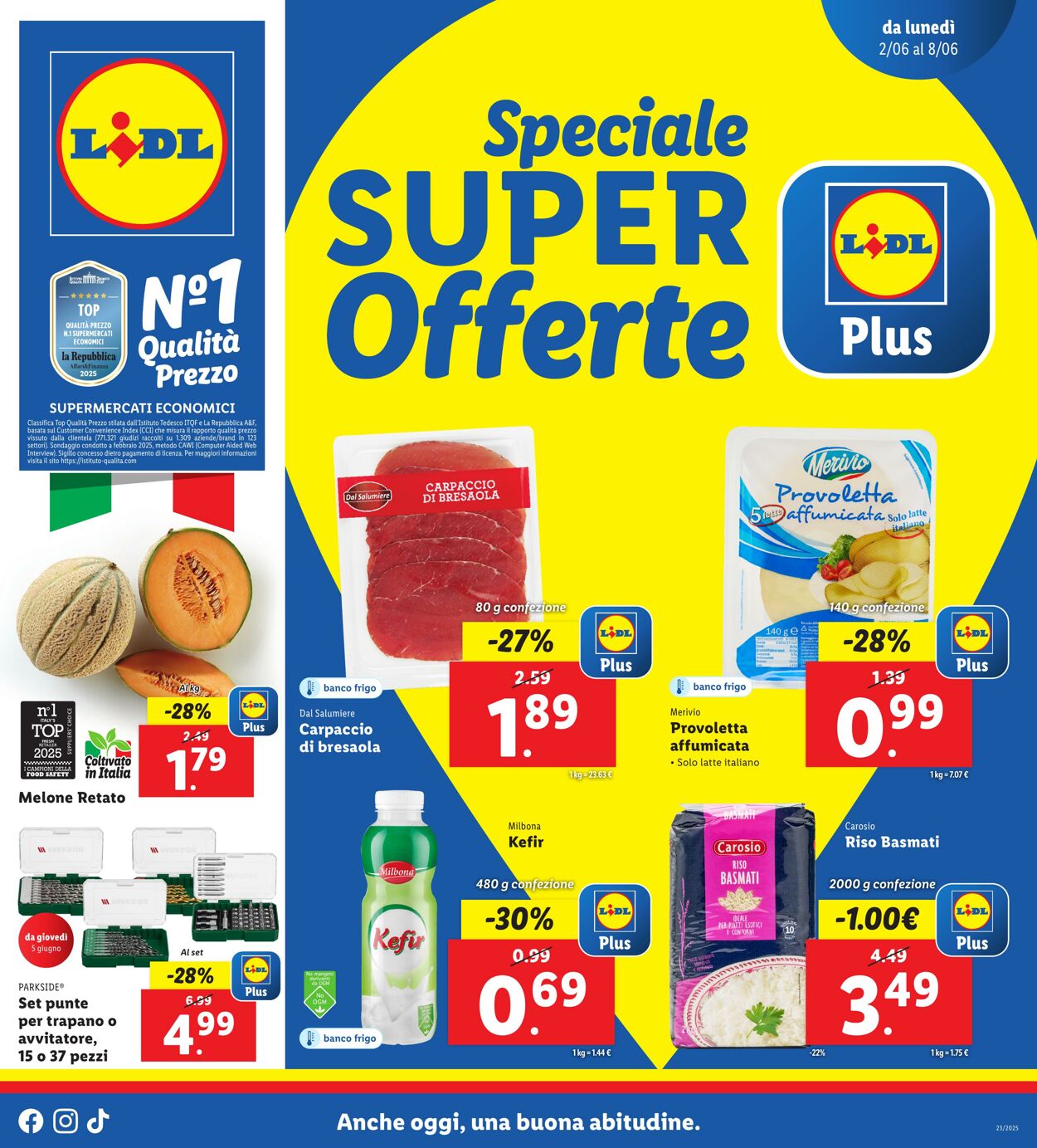 Volantino Lidl 02.06.2025 - 08.06.2025