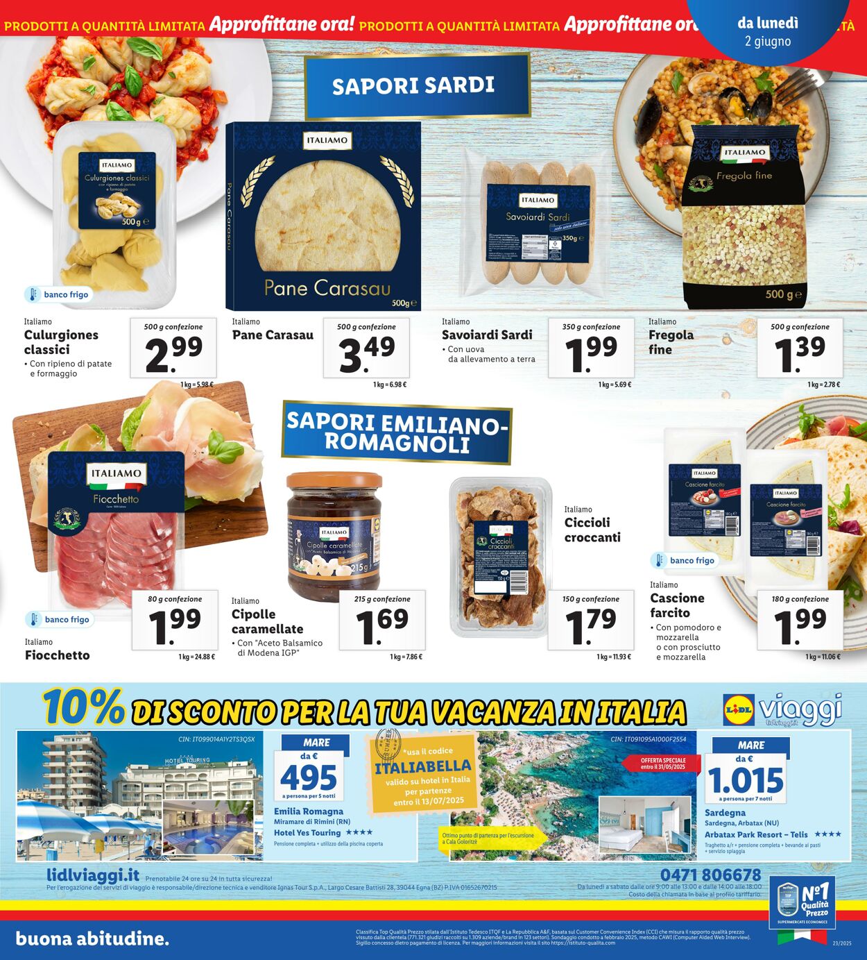 Volantino Lidl 02.06.2025 - 08.06.2025