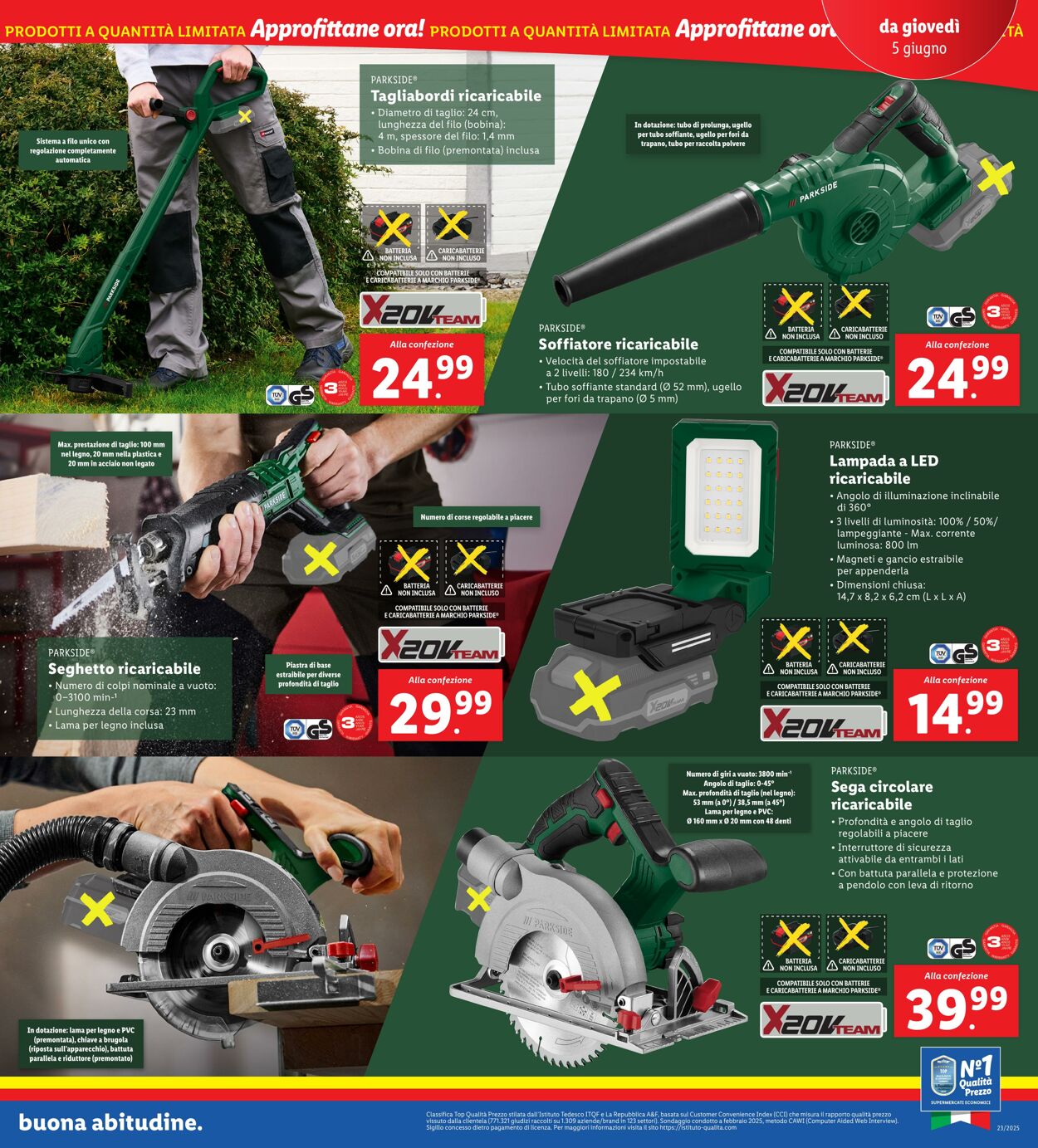 Volantino Lidl 02.06.2025 - 08.06.2025