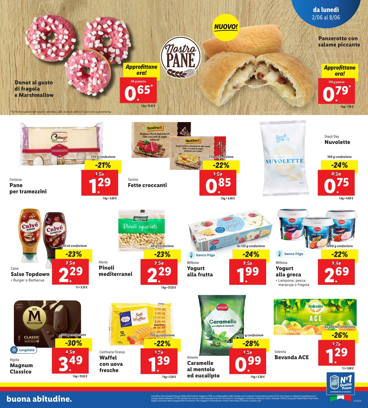 Volantino Lidl 02.06.2025 - 08.06.2025